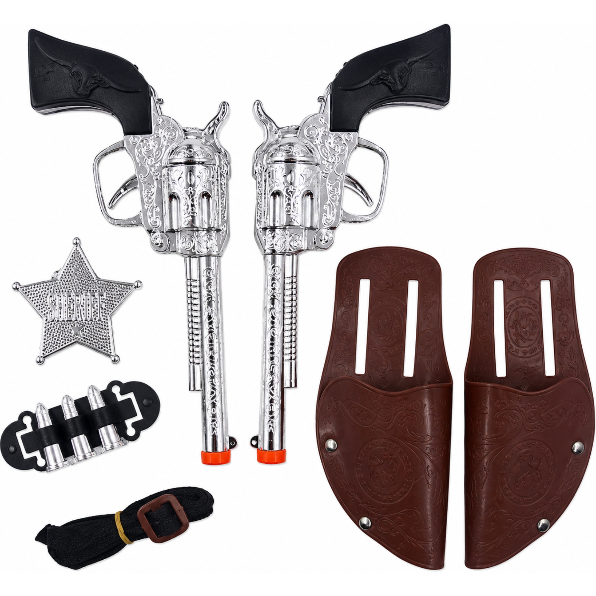 Novelty Cowboy Sherriff Gun & Holster Set
