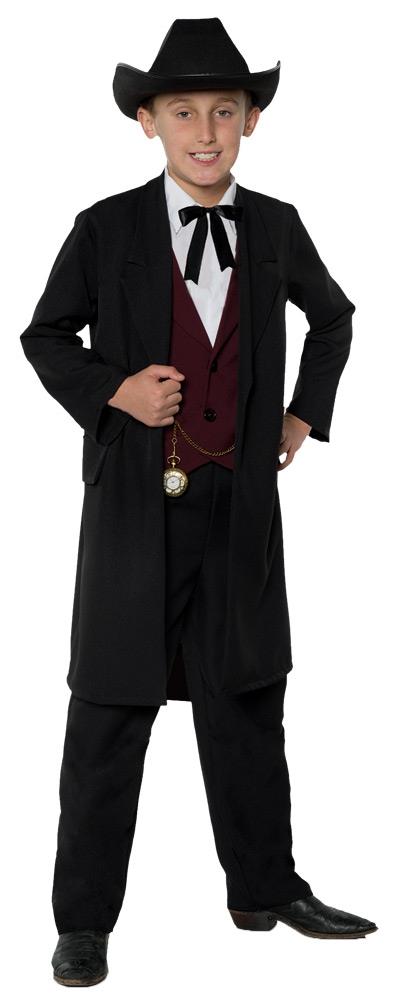 Western Gambler Child Costume