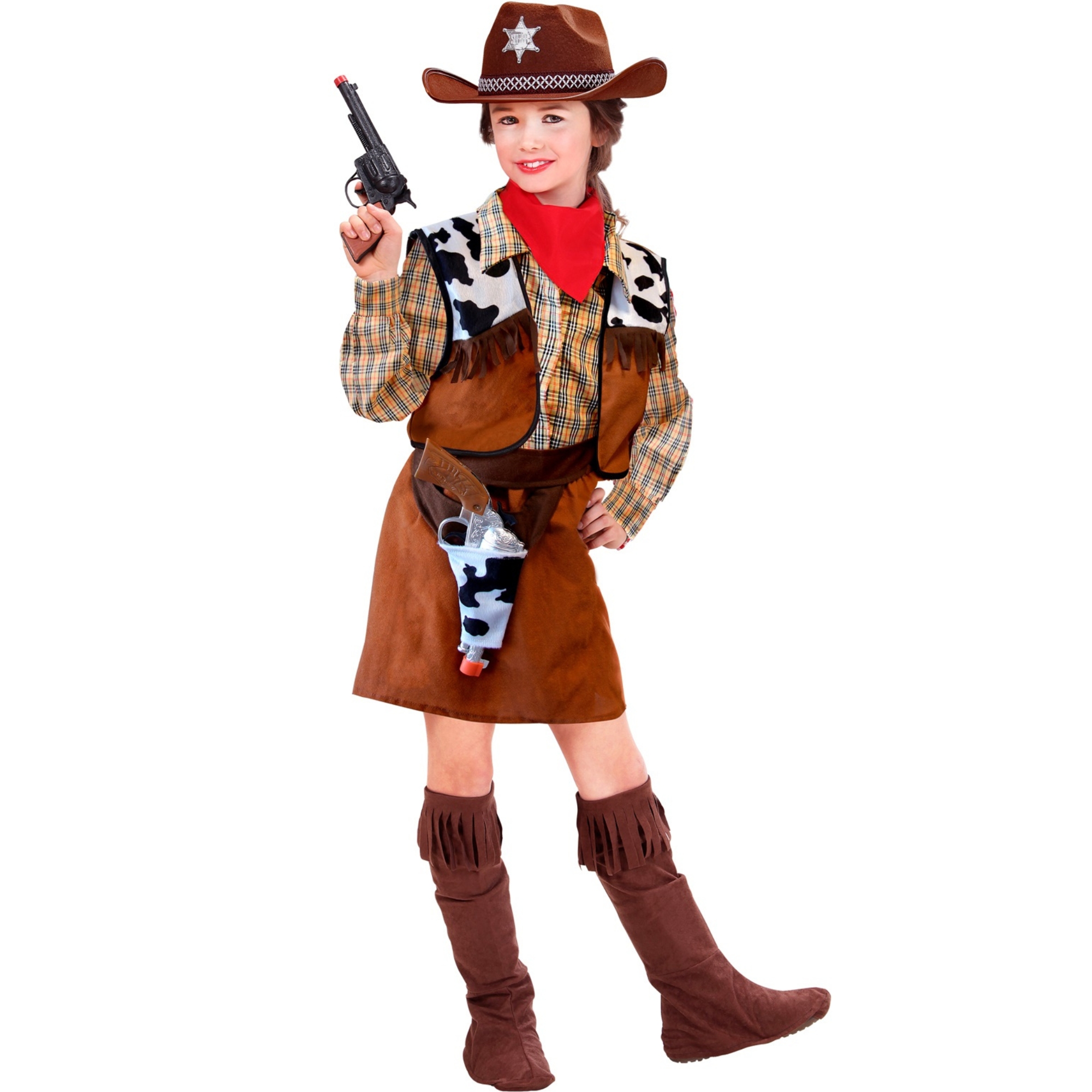 Girls Cowgirl Costume 