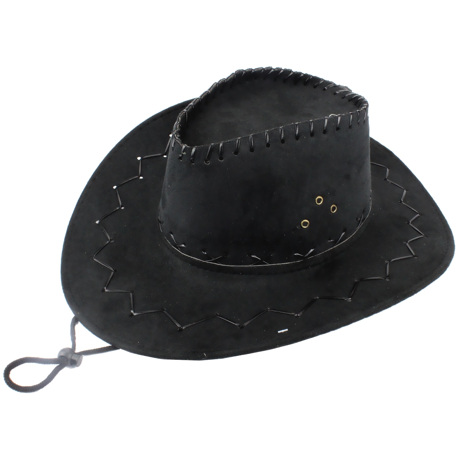 Adults Black Outback Cowboy Hat