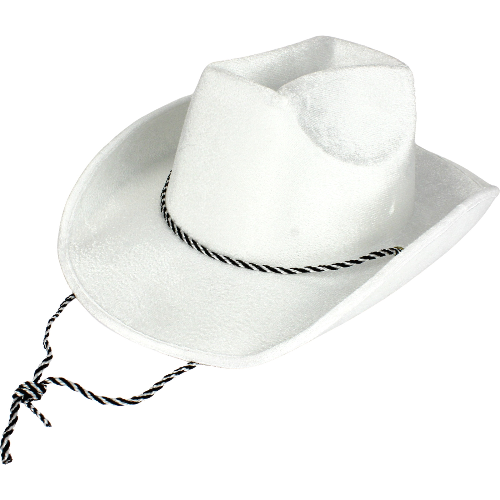 White Felt Adult Cowboy Hat