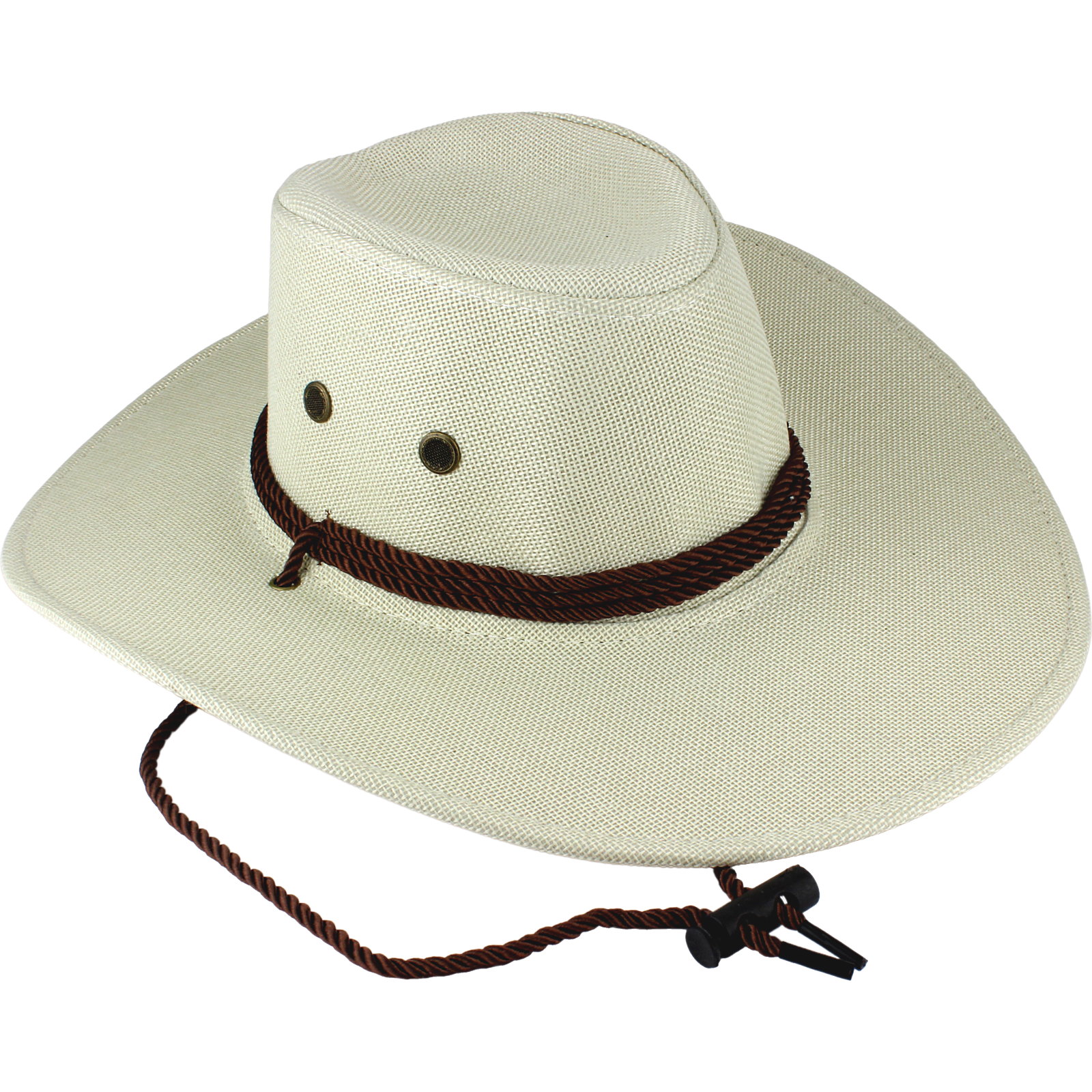 Adult Alabaster Hemp Cowboy Hat