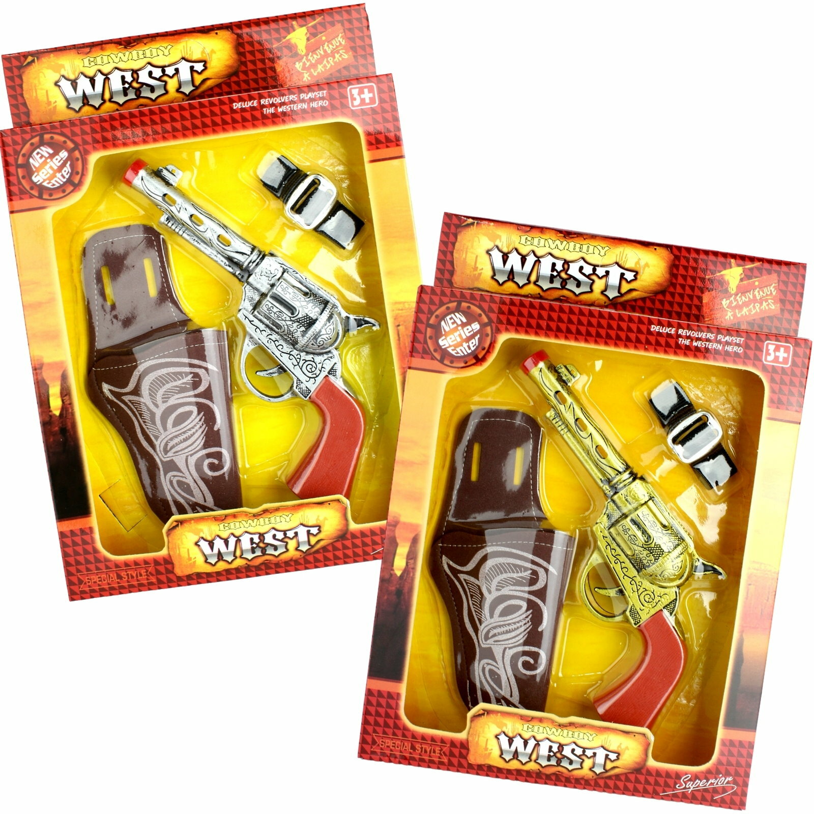 Toy Cowboy Gun & Holster Set