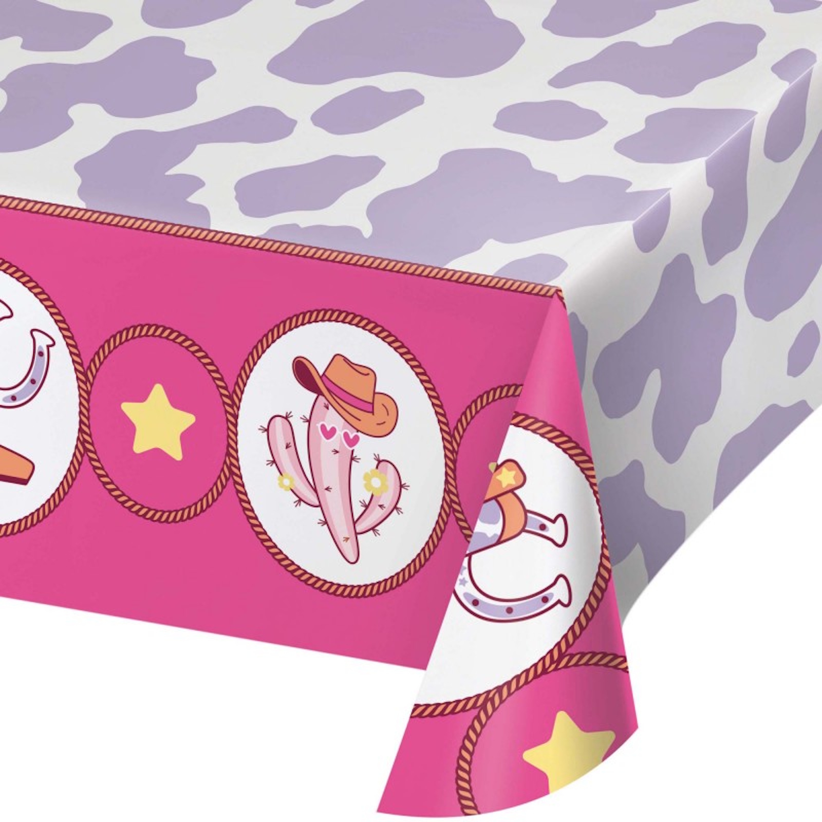 Boots and Bows Paper Tablecloth