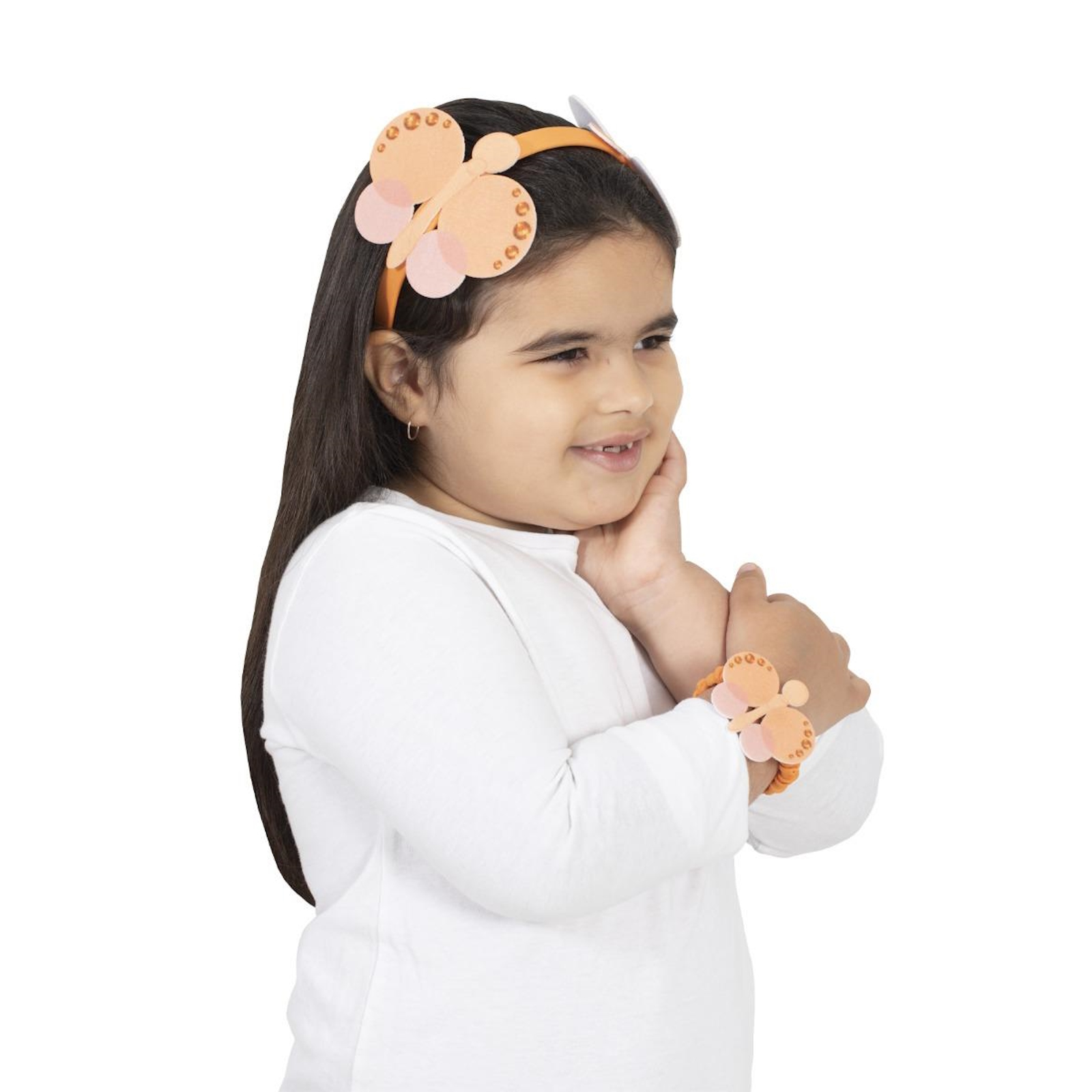 Emma Memma Butterfly Headband Wristlet Child Accessory Kit