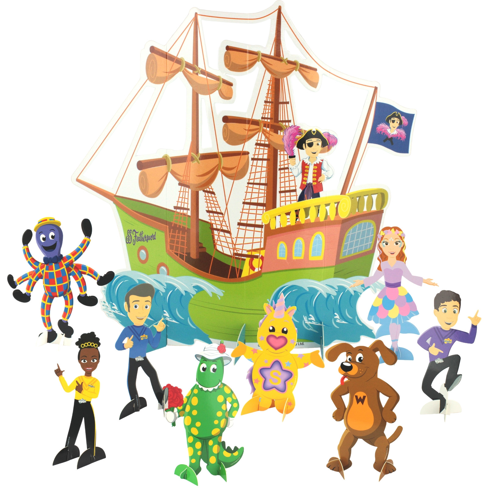 The Wiggles Party Table Decorating Kit