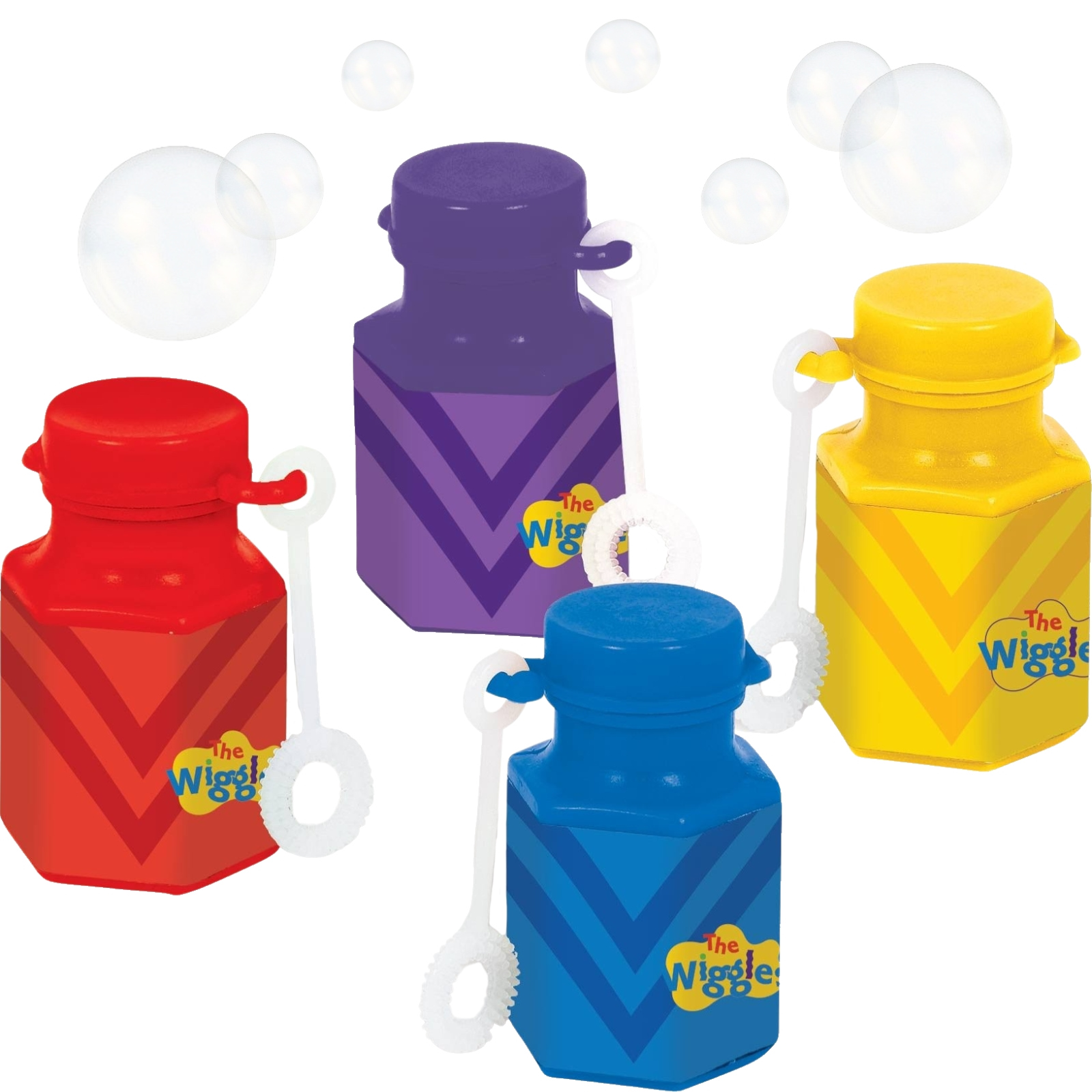 The Wiggles Party Mini Bubble Bottles (Pack of 8) 
