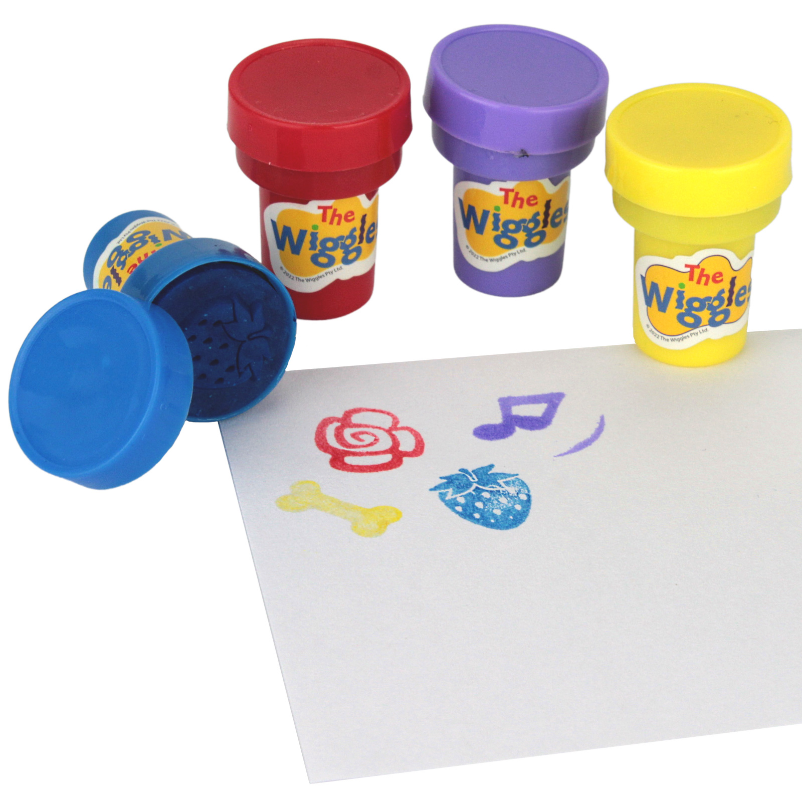 The Wiggles Party Stamps (Pack of 4) 