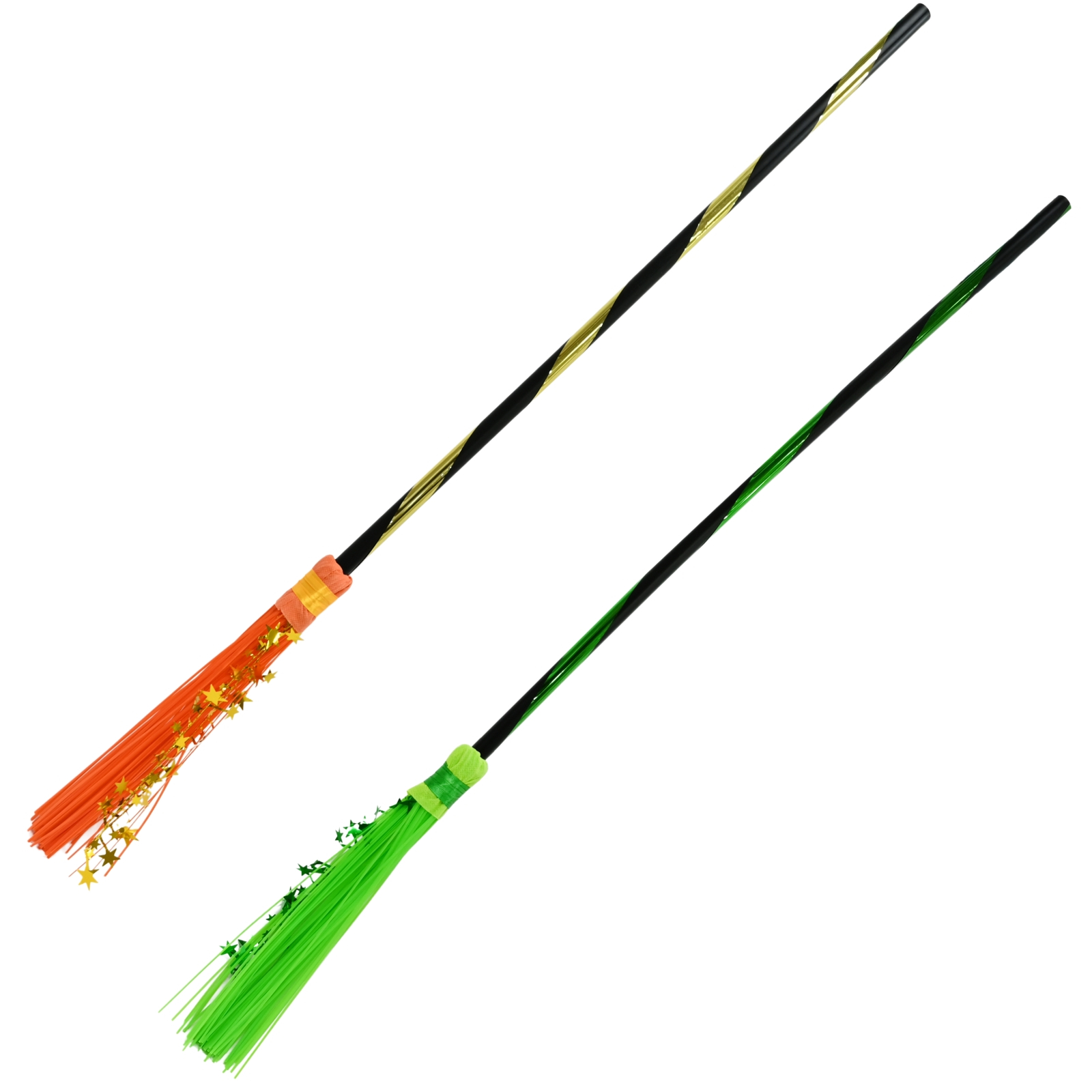 Vibrant Starry Witch's Broomstick Assorted