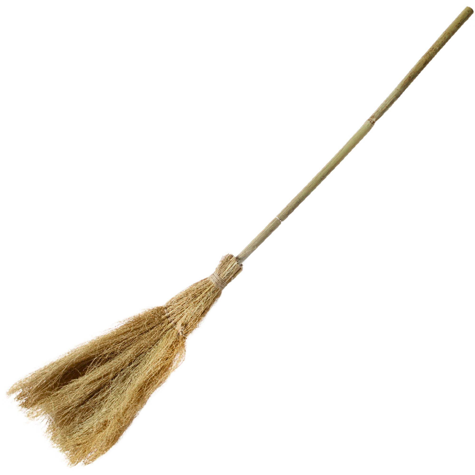 Witch Broom With Bamboo Handle 94cm