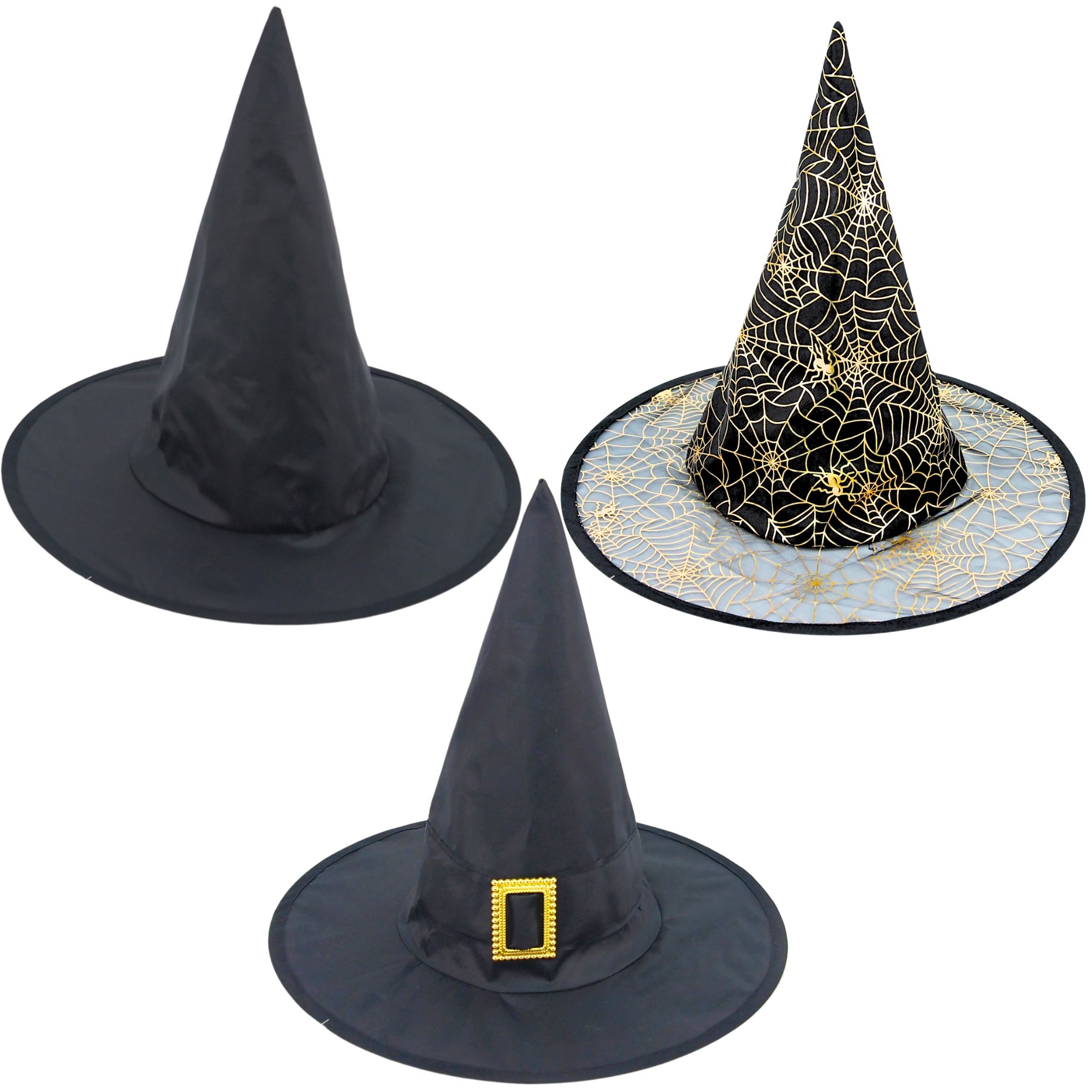 Kids Pointy Witch Hat Assorted