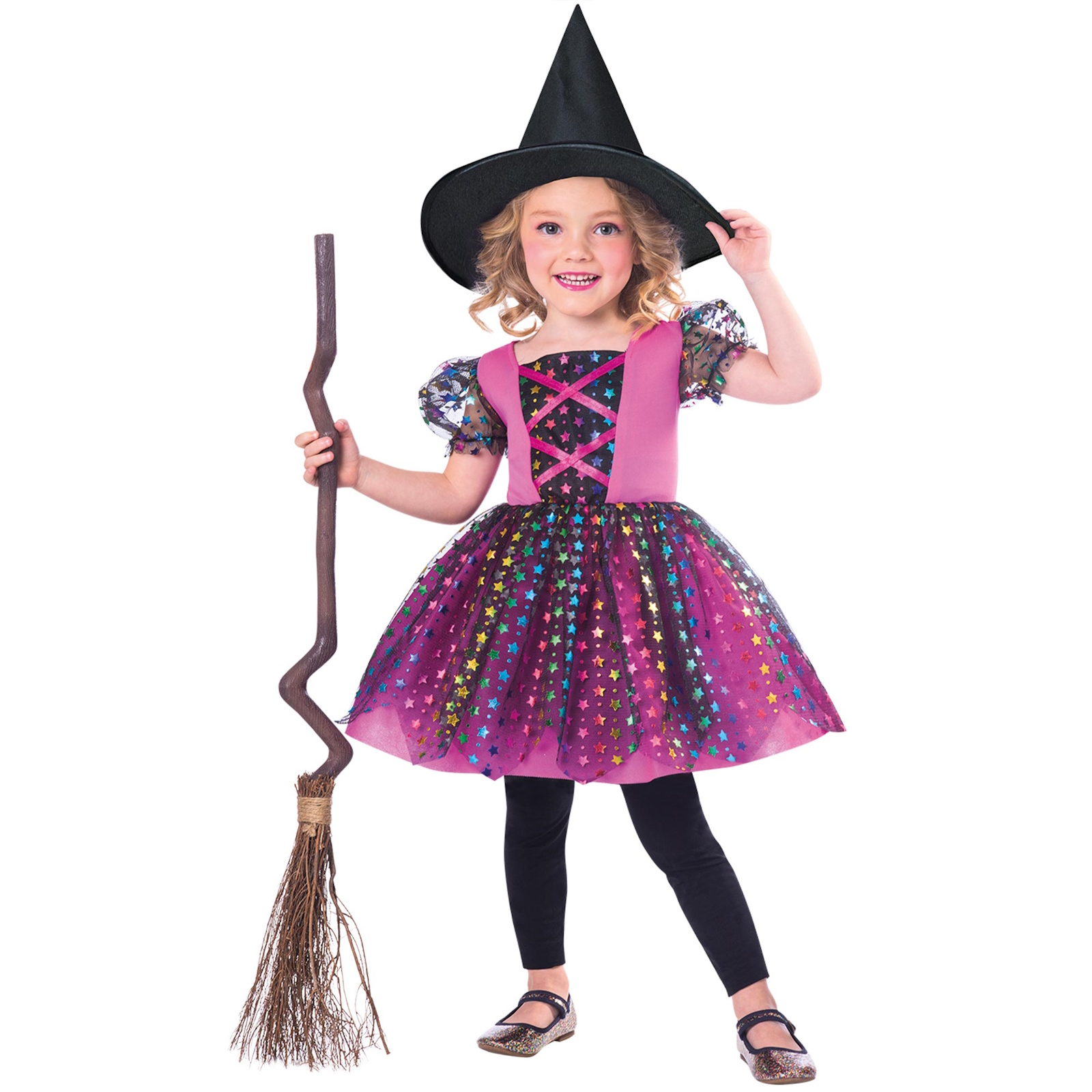 Rainbow Witch Child Costume
