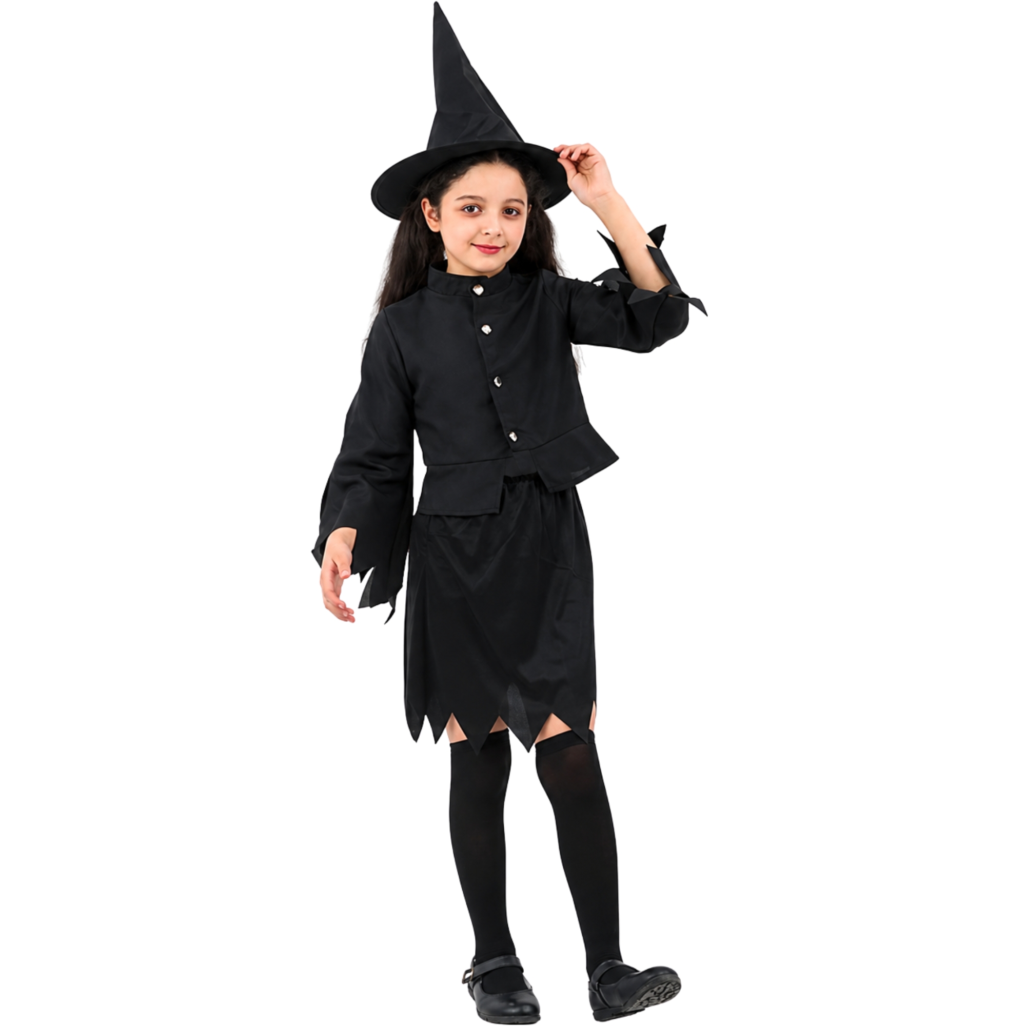 Girl's Salem Witch Costume