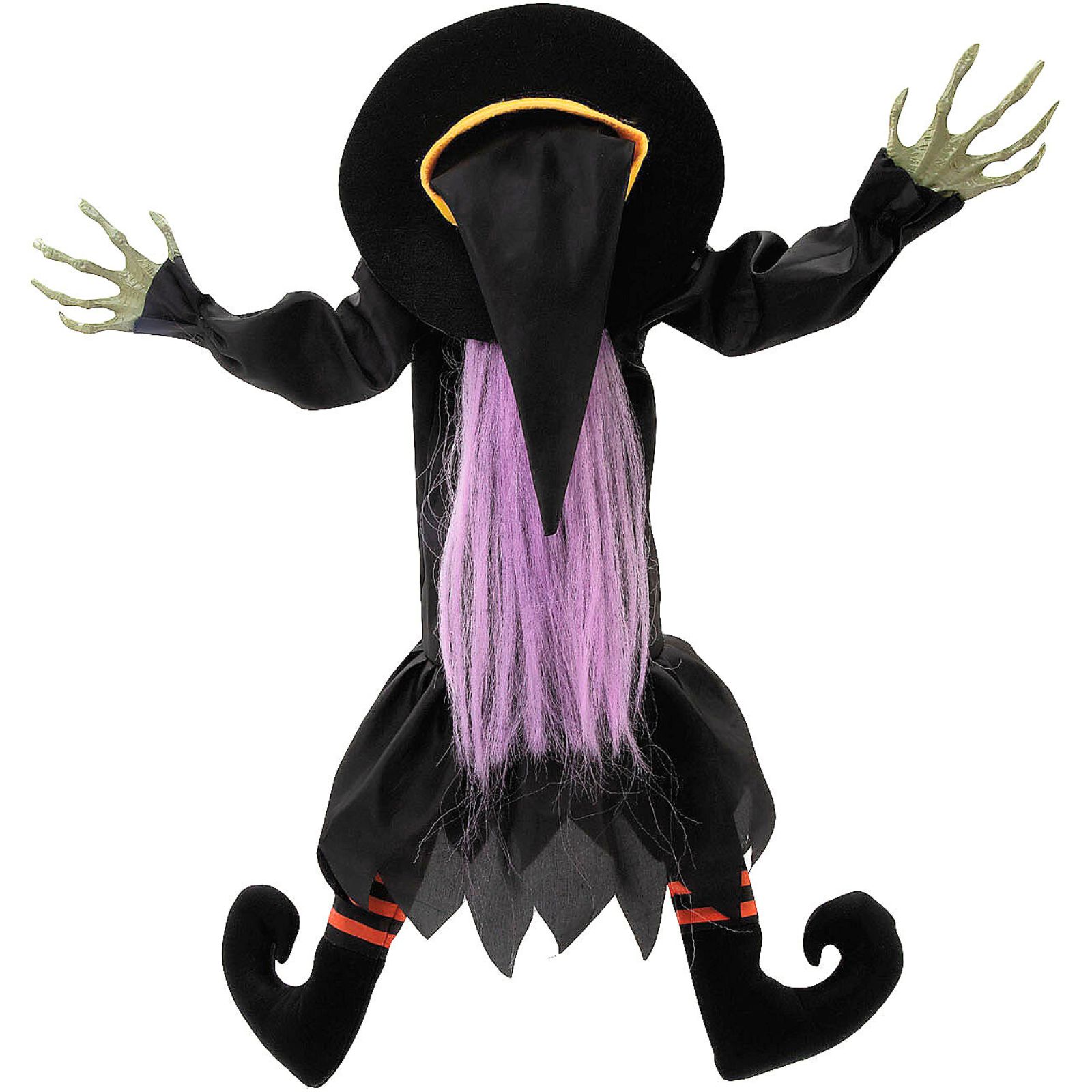Animated Witch Hanging Door Decoration 70cm