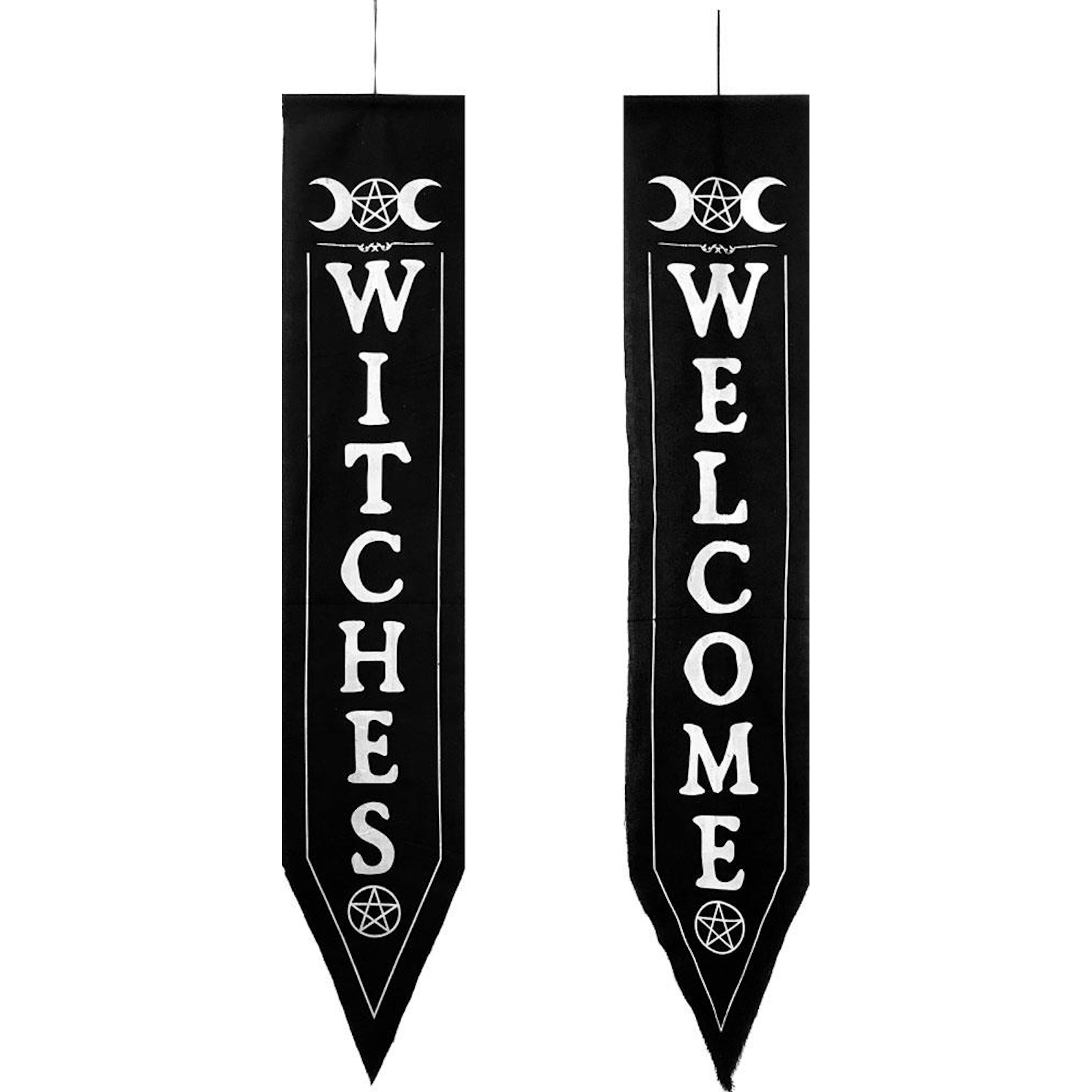 Witches Welcome Banner Set Halloween Decoration