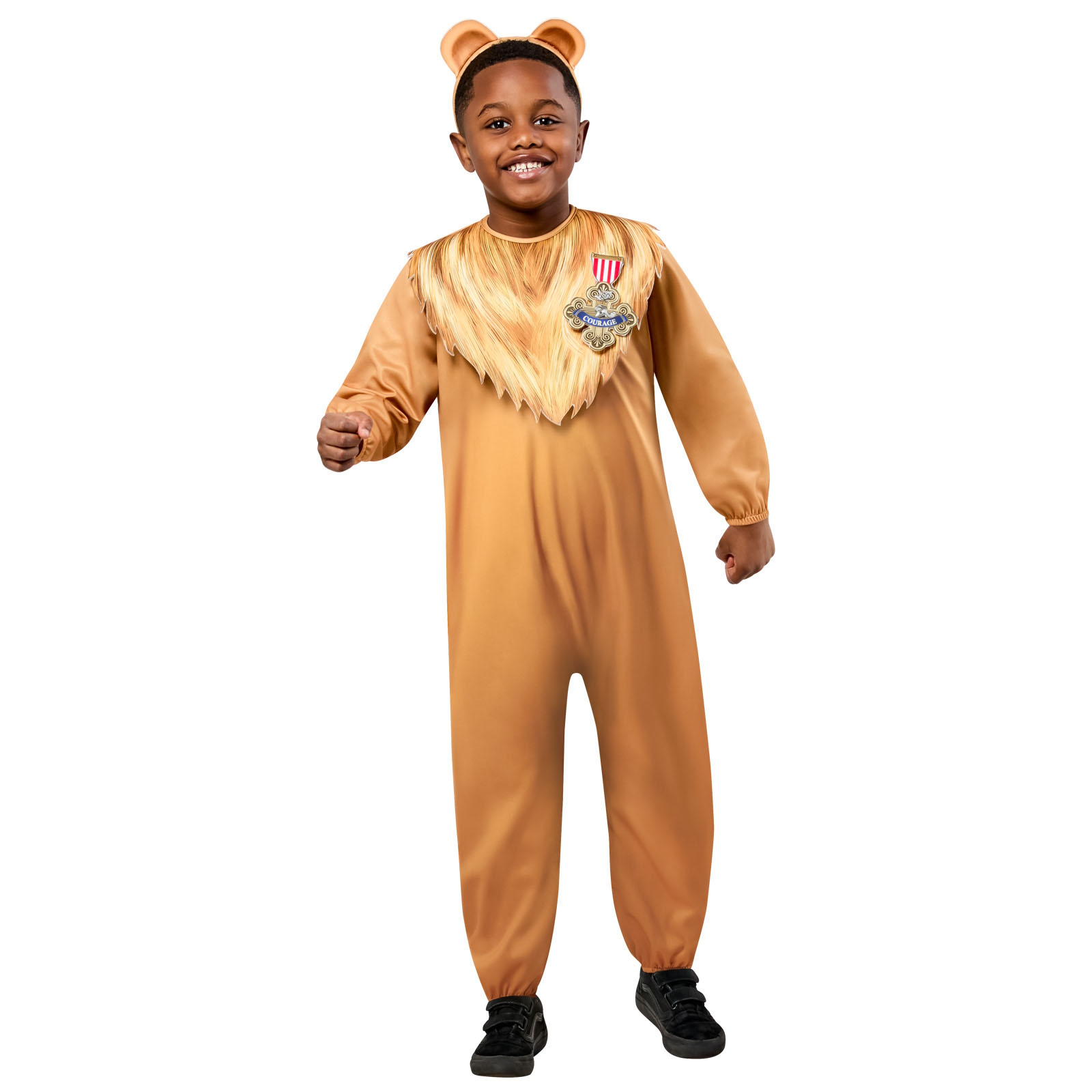 The Wizard of Oz Cowardly Lion Kids Costume 3-5 Years