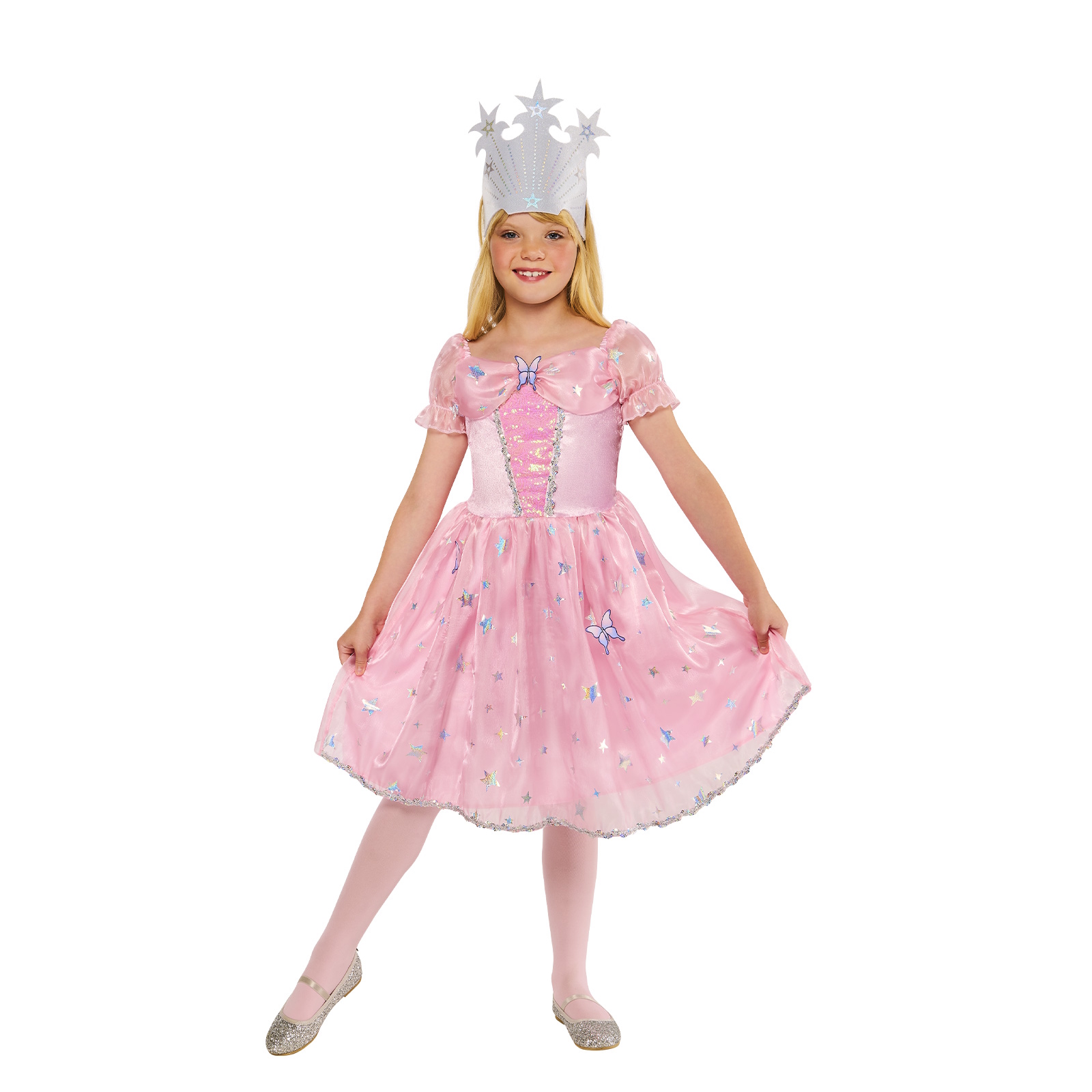 The Wizard of Oz Glinda Deluxe Girls Costume