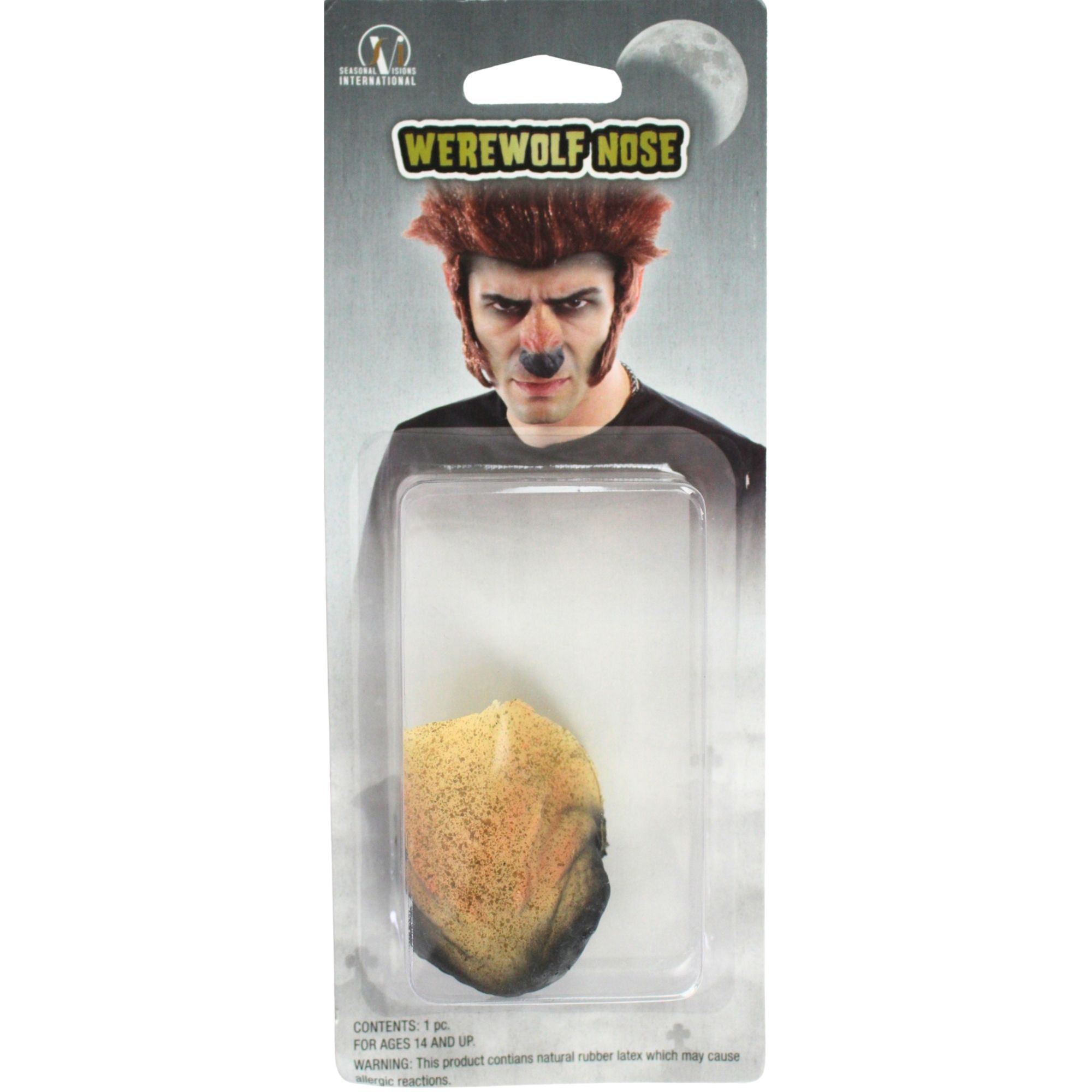 Latex Werewolf Nose Prosthetic Makeup Accessory