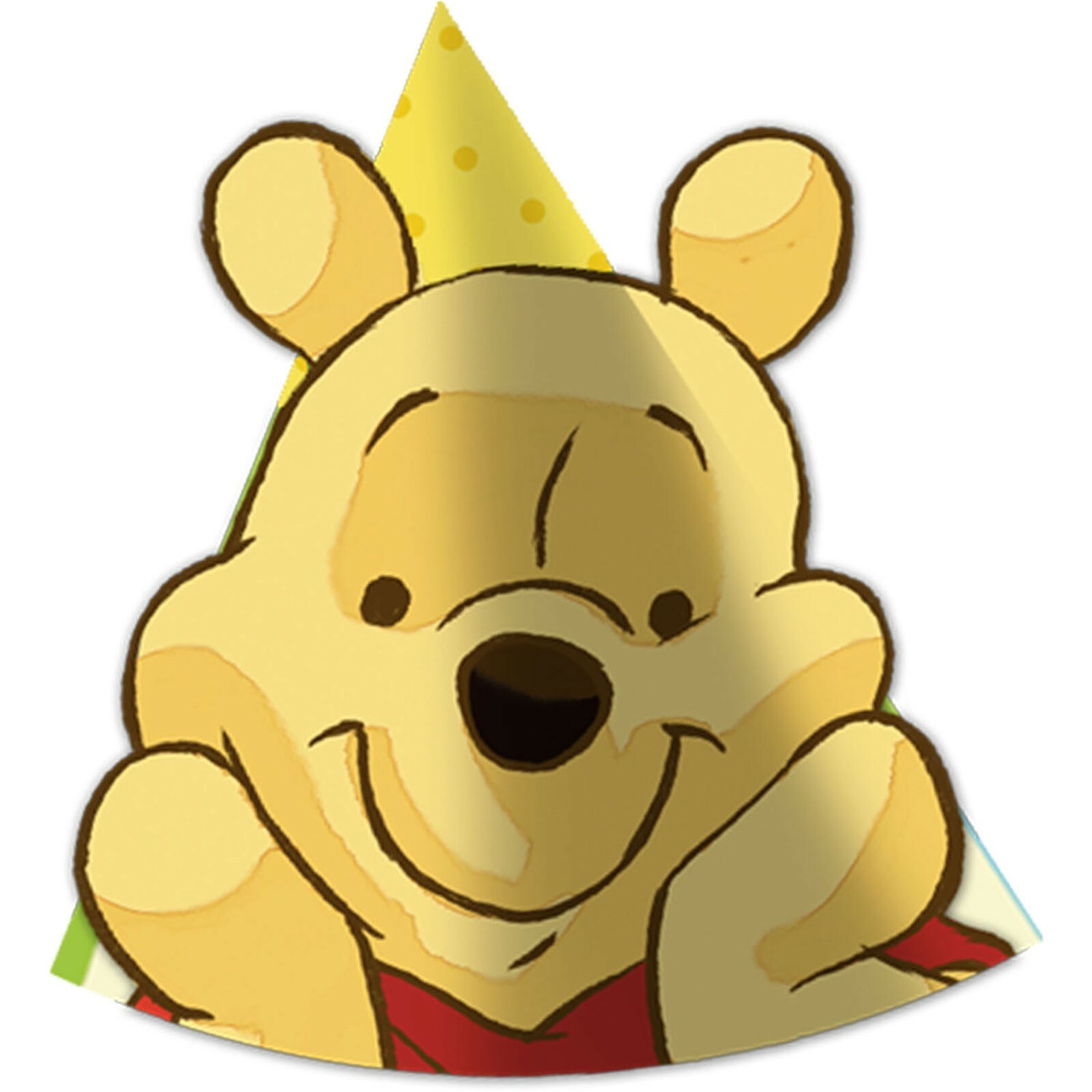 Winnie the Pooh and Pals Party Hats (Pack of 8)