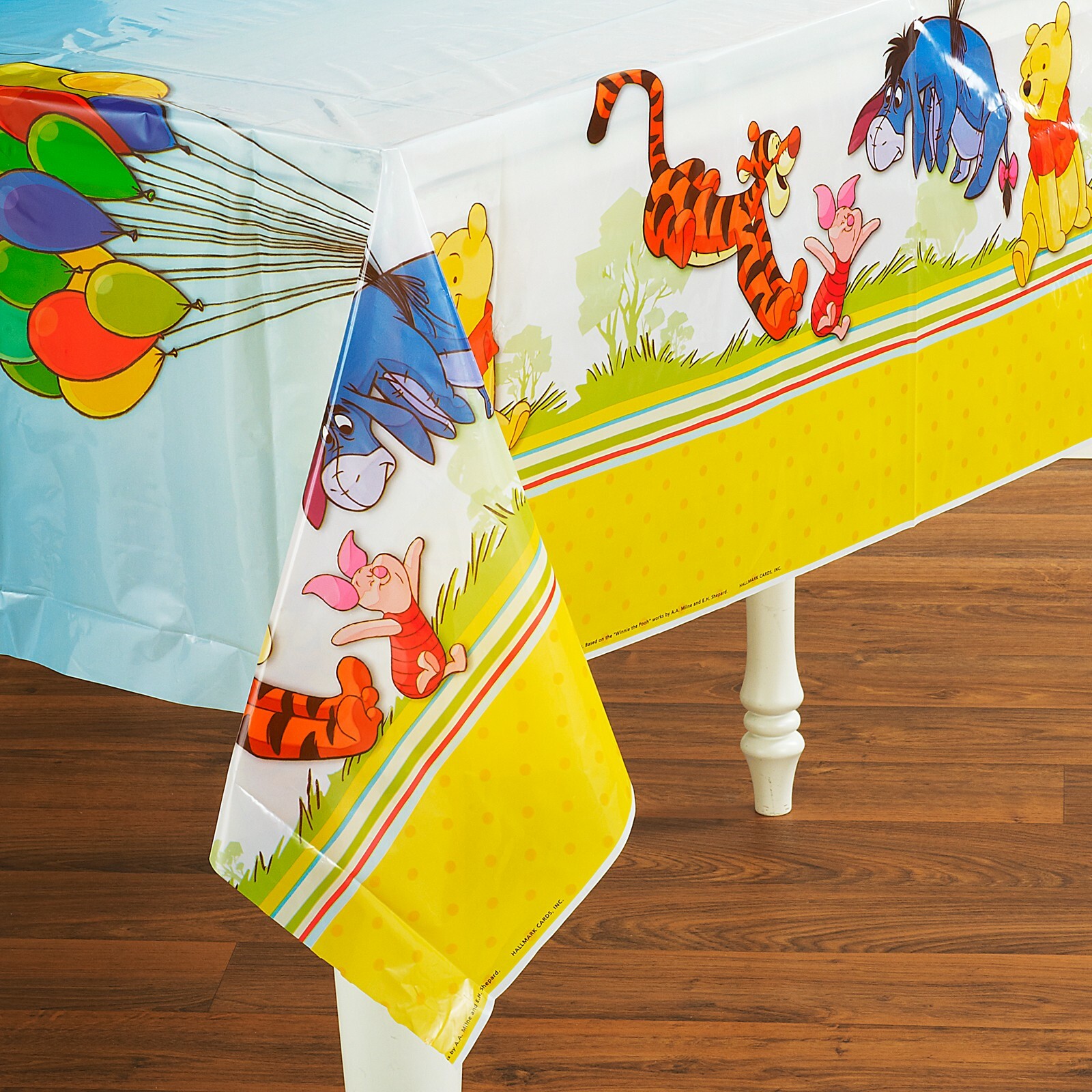 Winnie the Pooh and Pals Plastic Tablecloth