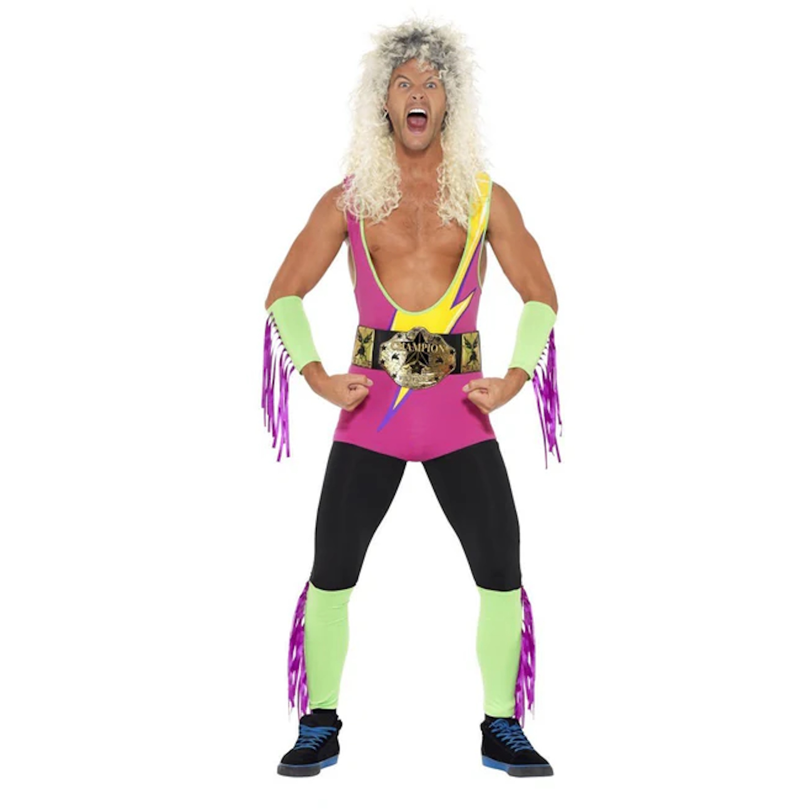 Retro Wrestler Adult Costume