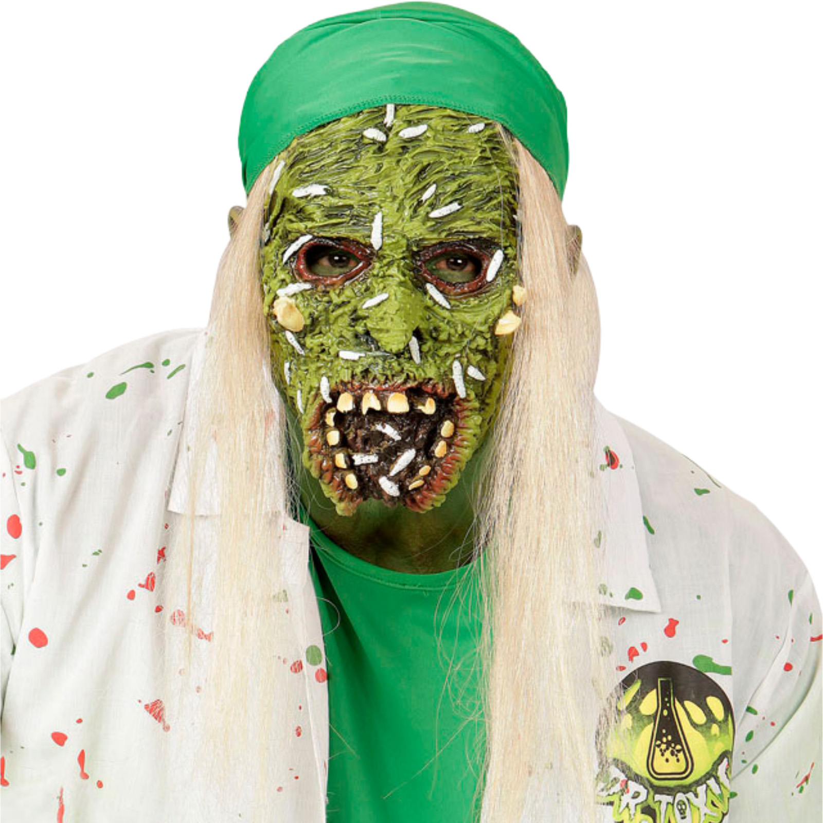 Adult Toxic Zombie Latex Mask 